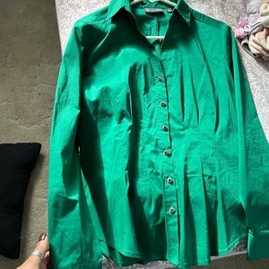 7th avenue brand new without tag green long sleeve
